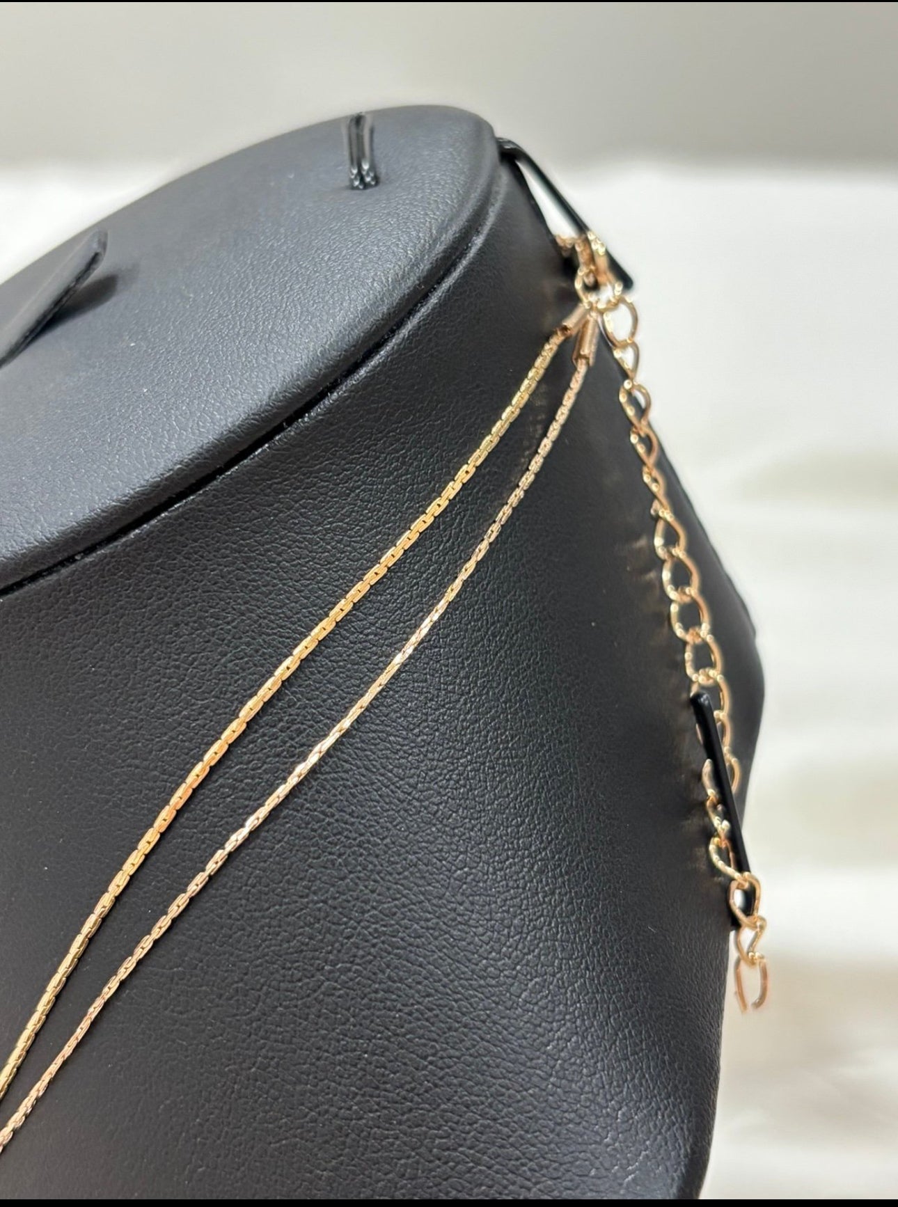 Heart to Sparkle Double Chain Necklace