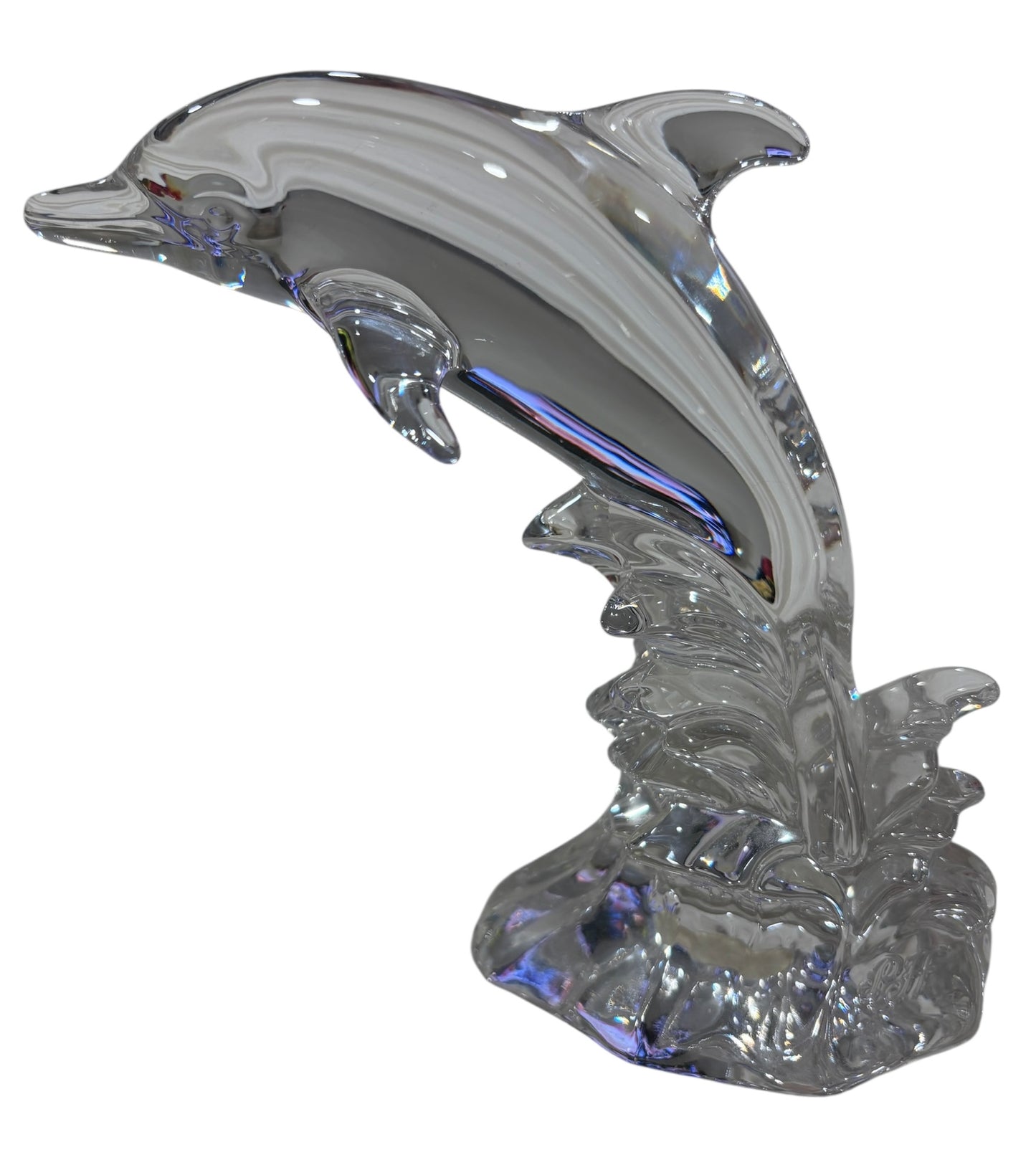 Wonders of the Wild Crystal Dolphin Figurine Crystal