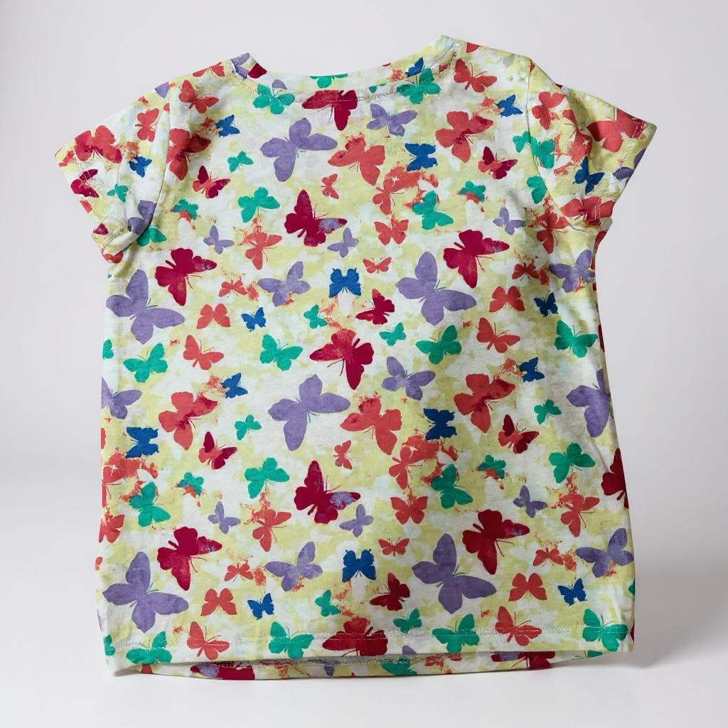 Epic Threads Butterfly Print Tee – Size 6 (Girls)