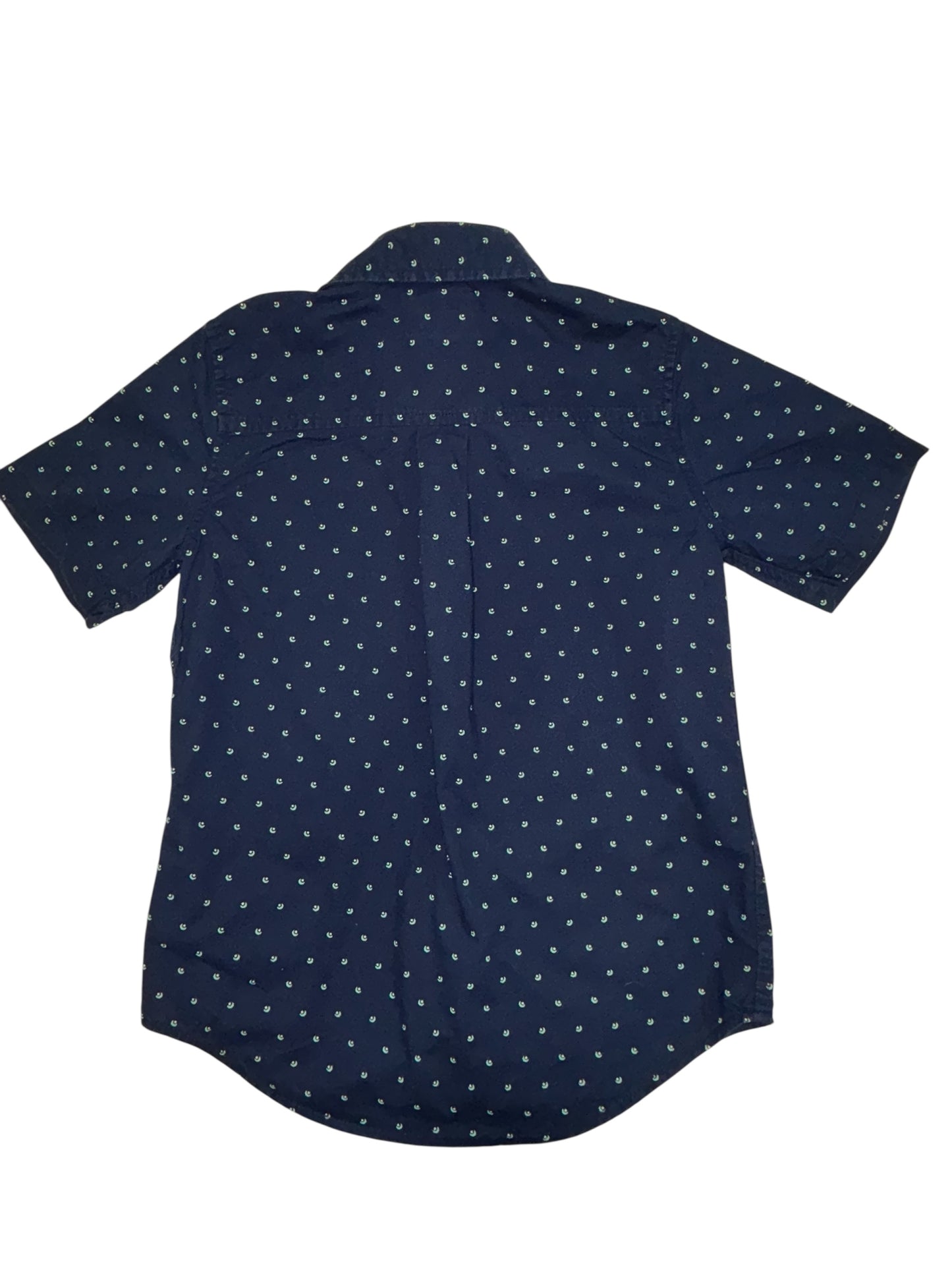 The Children’s Place Boys Short Sleeve Button-Down – Size 7/8
