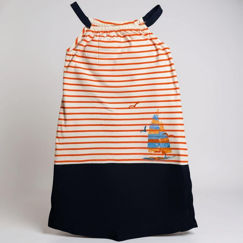 Lands’ End Kids Cotton Sundress – Size 14 (L)