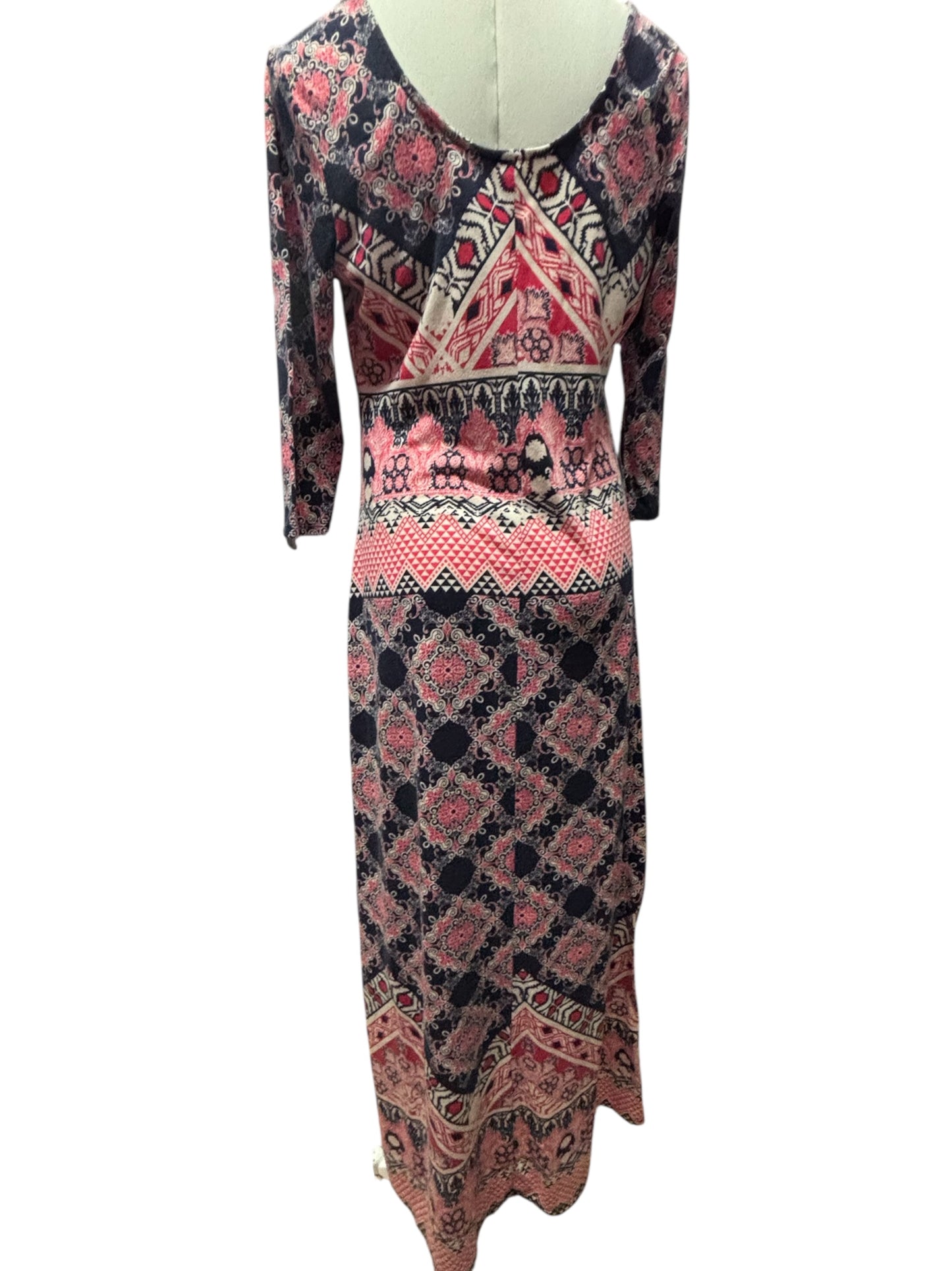 Boho Mosaic Print Maxi Dress – Xhilaration (Size L)