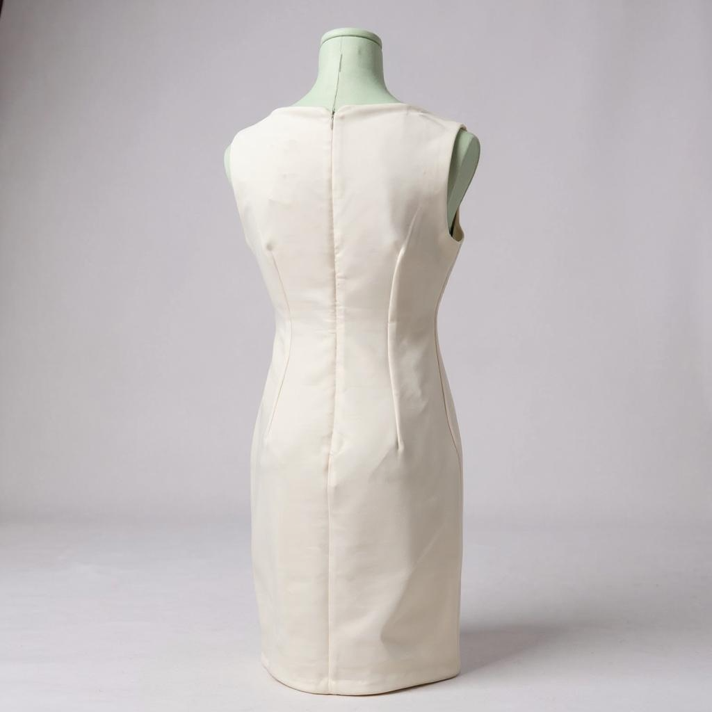 Calvin Klein Ivory Sheath Dress – Size 6P