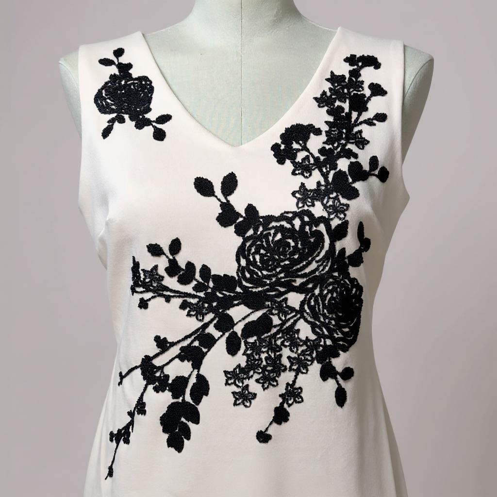 Calvin Klein Ivory Sheath Dress – Size 6P