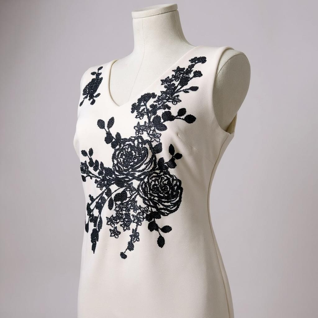 Calvin Klein Ivory Sheath Dress – Size 6P