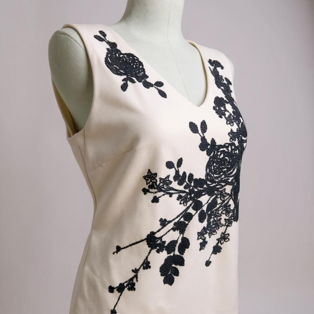 Calvin Klein Ivory Sheath Dress – Size 6P