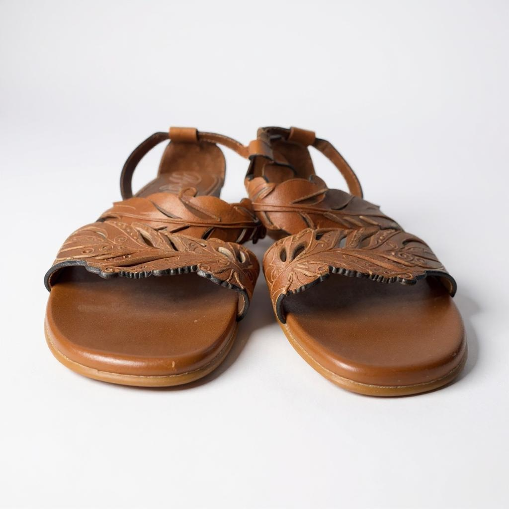 Brighton Nature Leather Sandals – Size 6.5M