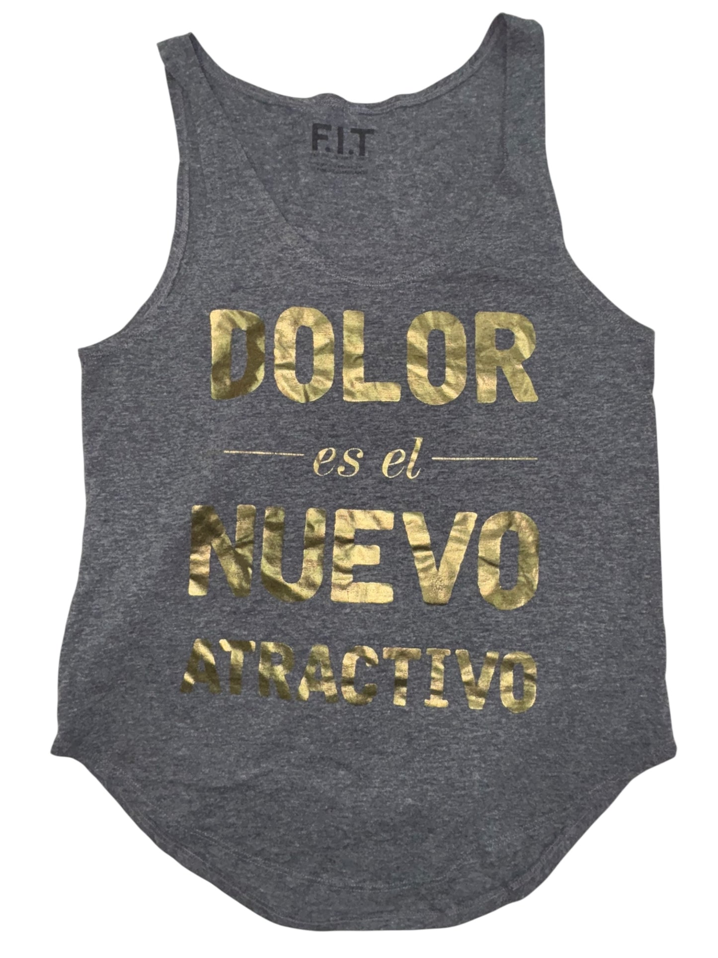 F.I.T “Dolor es el Nuevo Atractivo” Tank – Size M
