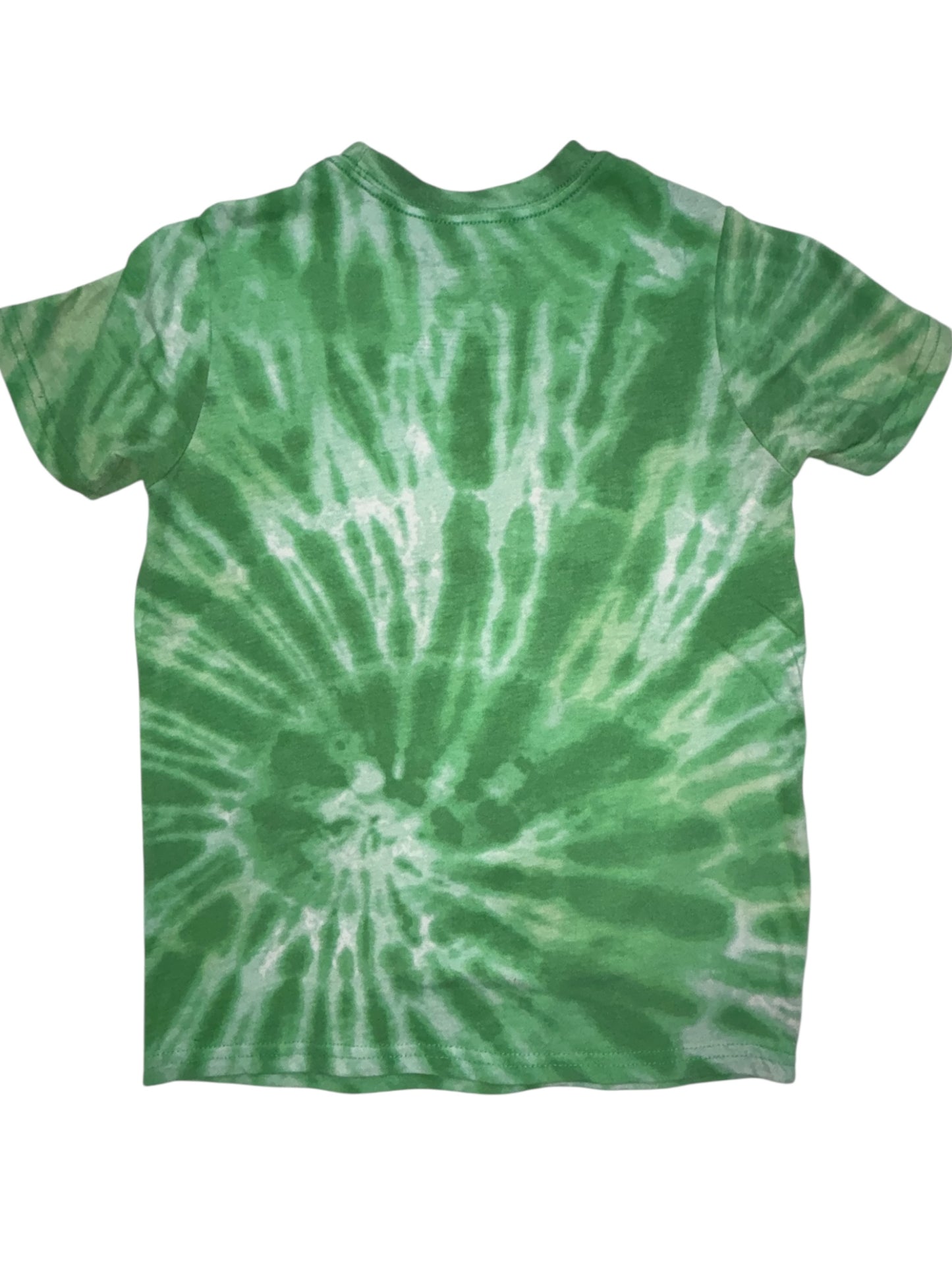 Minecraft Creeper Tie-Dye Graphic Tee – Size M (Youth)