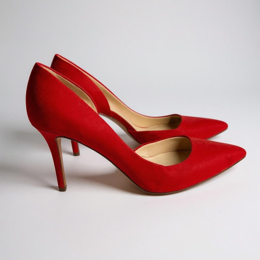 Jessica Simpson “Livvy” Red D’Orsay Pumps – Size 8M (38.5) – Fierce & Fabulous!