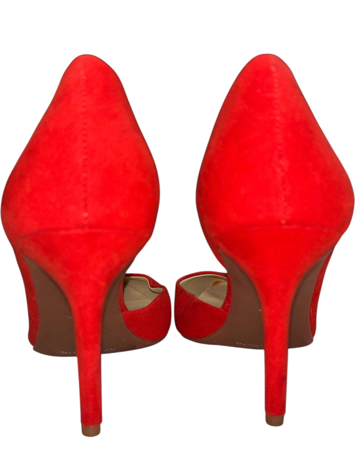 Jessica Simpson “Livvy” Red D’Orsay Pumps – Size 8M (38.5) – Fierce & Fabulous!