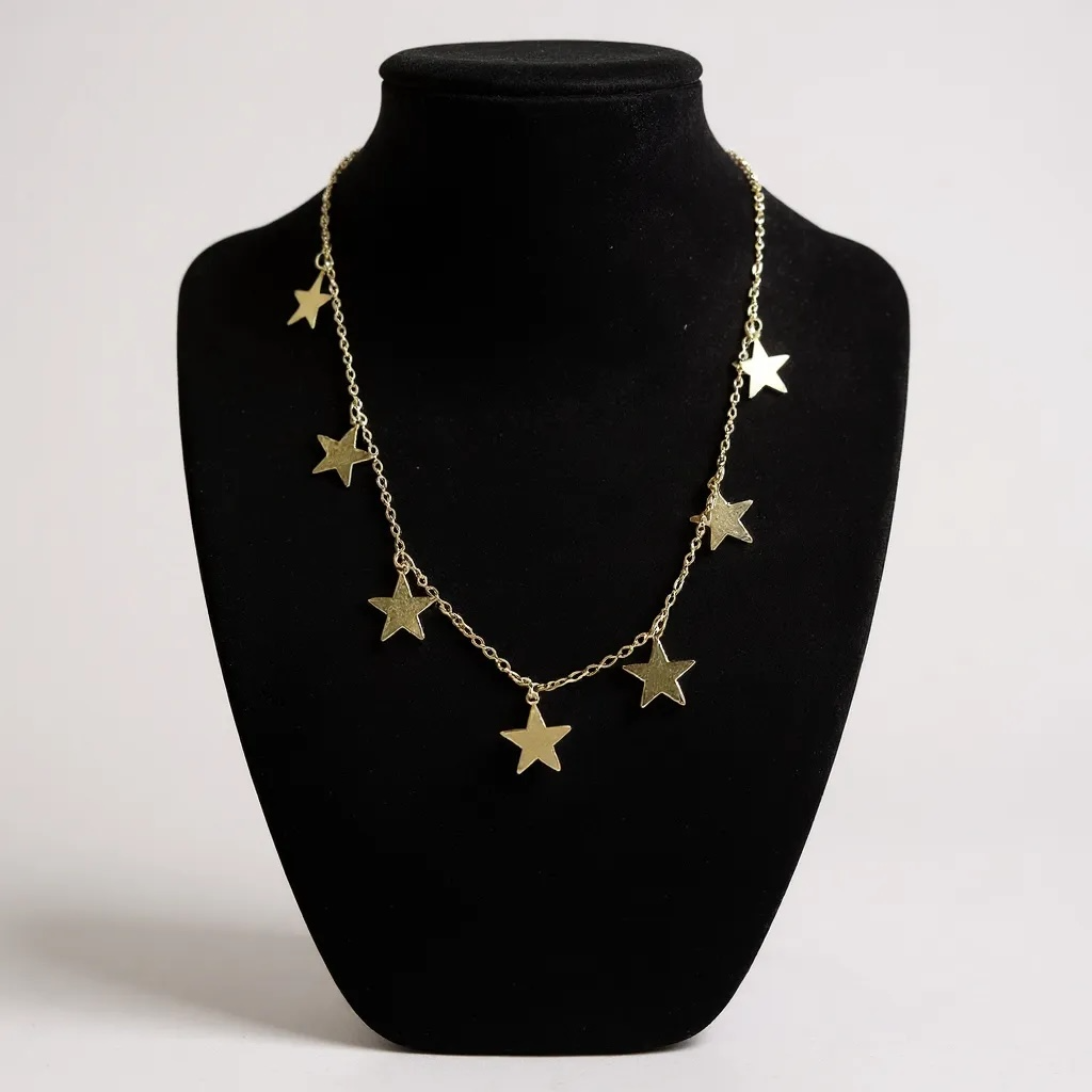 Silver Star Charm Necklace – Celestial Layering Piece