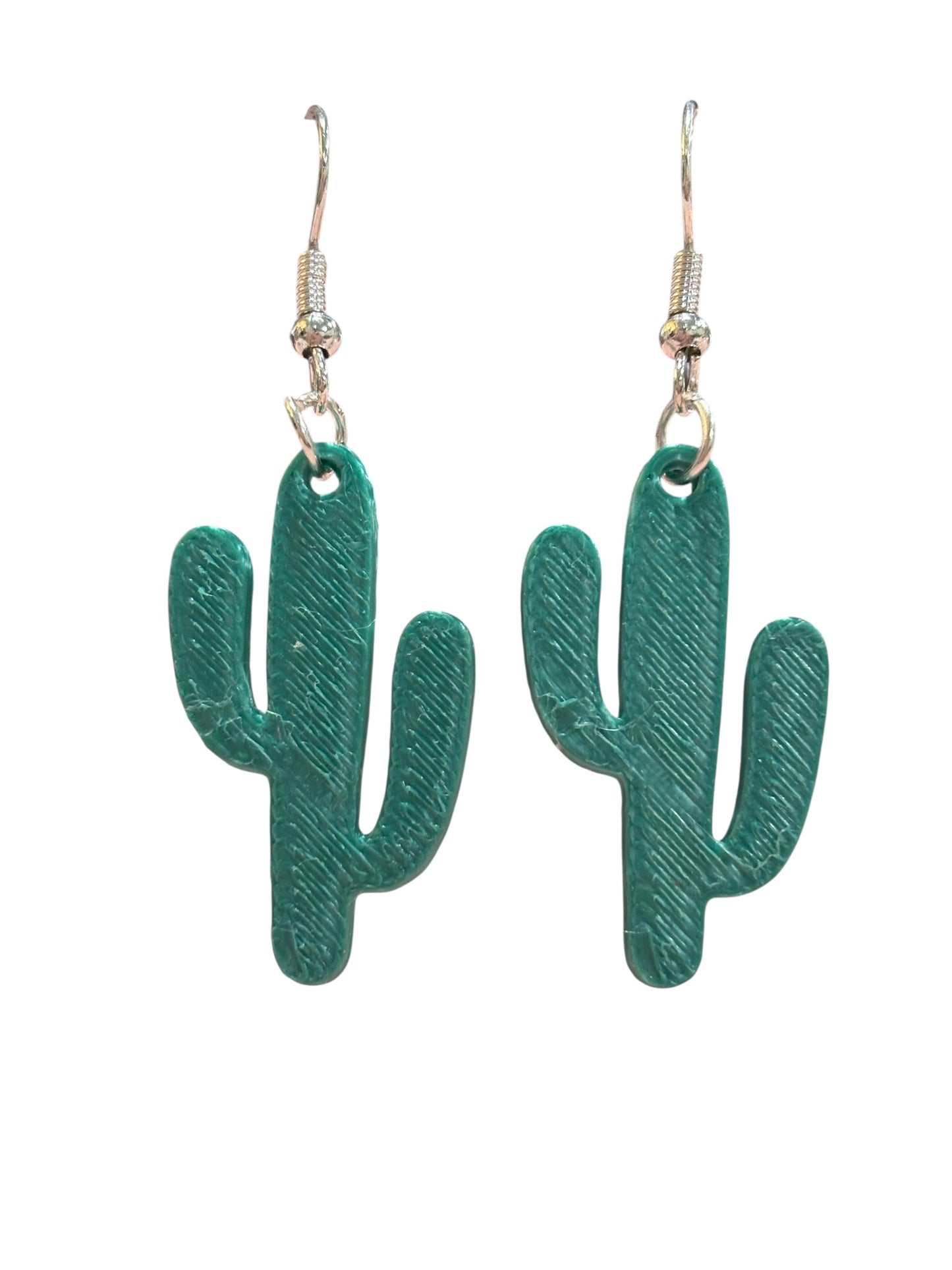 3D Printed Cactus Earrings – Desert Vibes Dangles