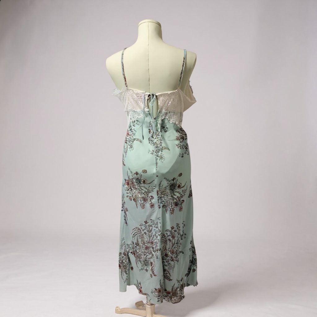 INC International Concepts Intimates Lace & Floral Nightgown – Size Large
