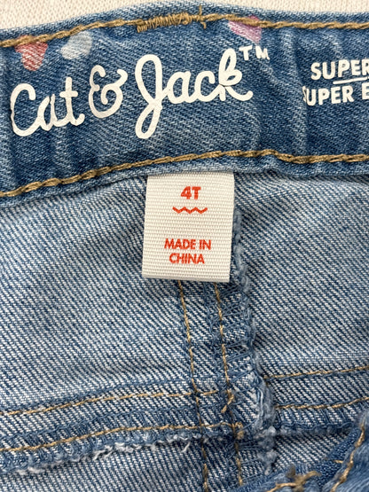 Tiny Hearts, Big Style – Cat & Jack Super Stretch Jeans (4T)