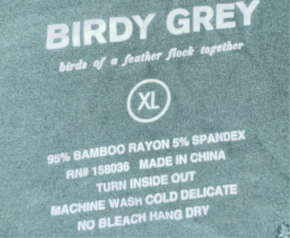 Birdy Grey Women’s Bamboo Pajama Set – Forest Green (XL)