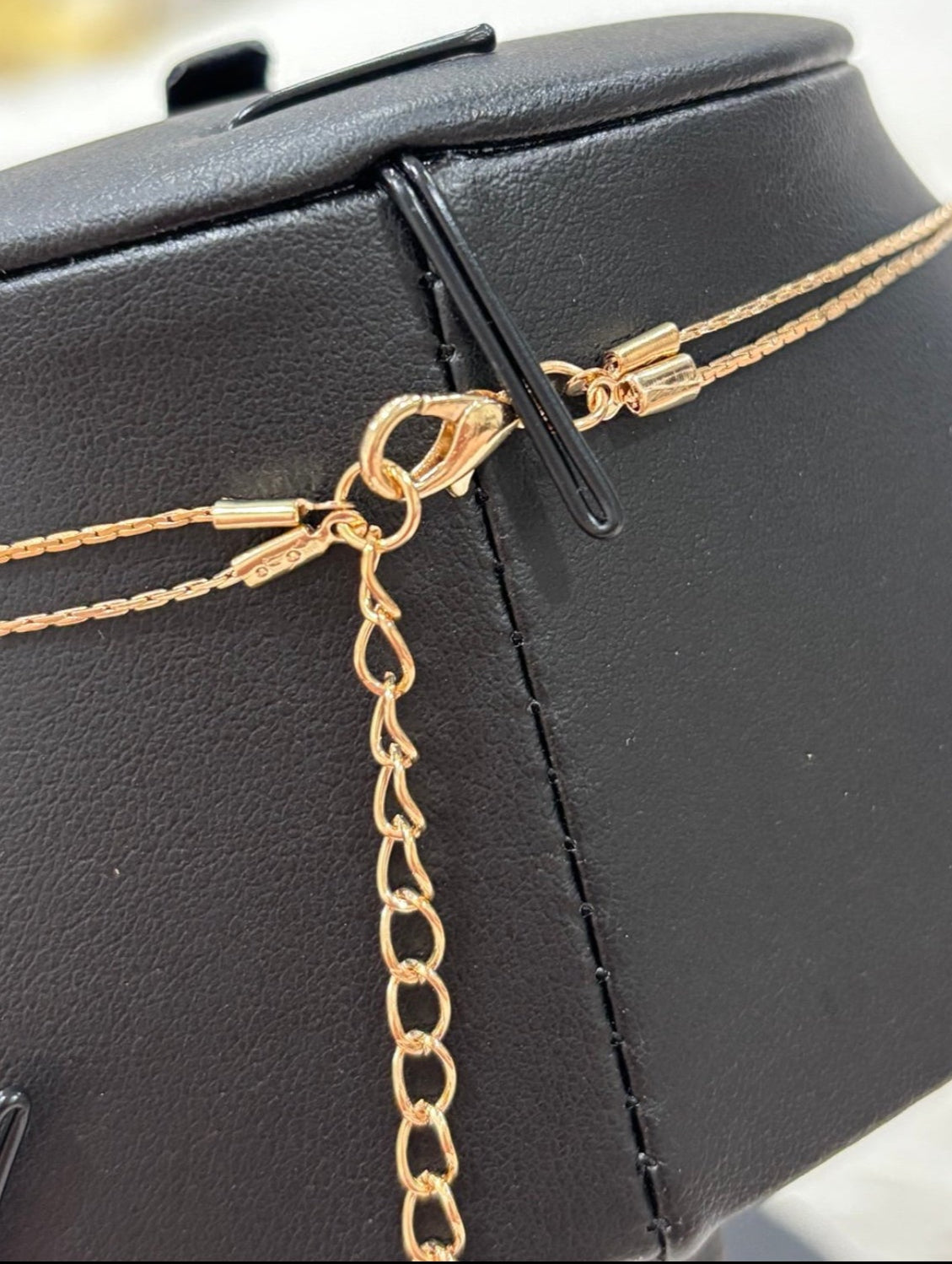 Heart to Sparkle Double Chain Necklace