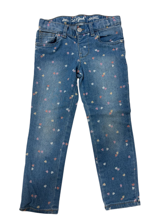 Tiny Hearts, Big Style – Cat & Jack Super Stretch Jeans (4T)
