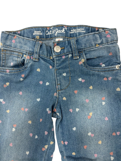 Tiny Hearts, Big Style – Cat & Jack Super Stretch Jeans (4T)