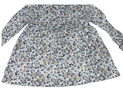 Nicole Miller New York Floral Long Sleeve Dress – Size 6 (Girls)