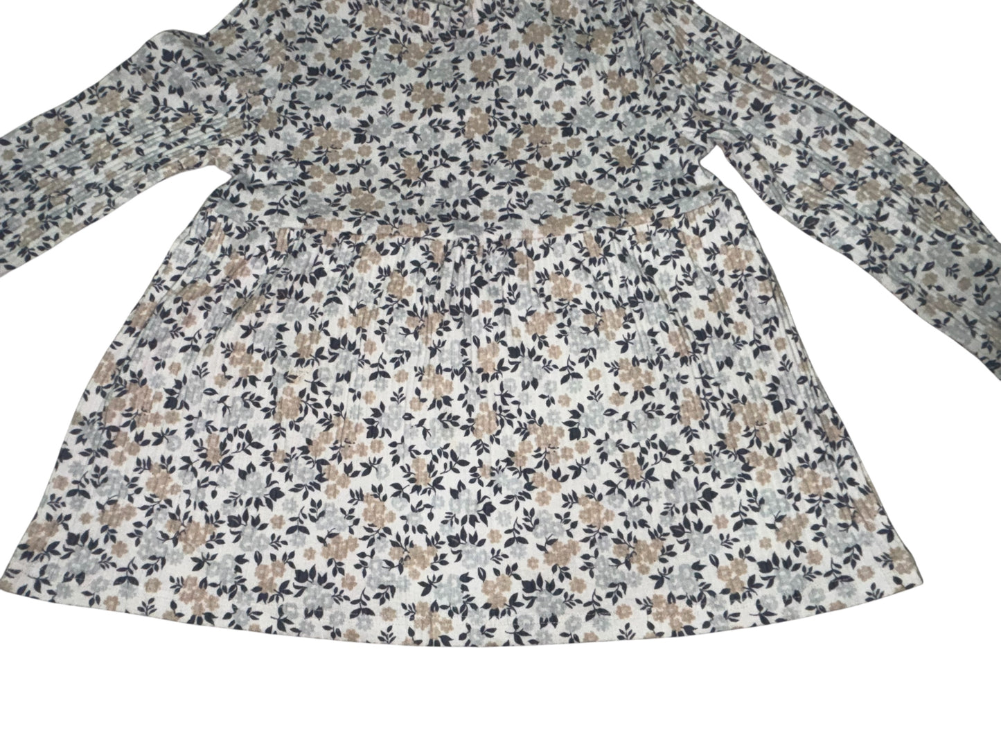 Nicole Miller New York Floral Long Sleeve Dress – Size 6 (Girls)