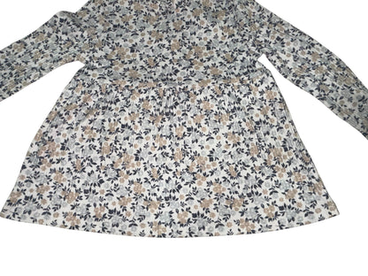 Nicole Miller New York Floral Long Sleeve Dress – Size 6 (Girls)
