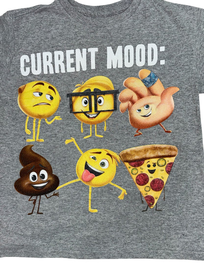 Emoji Movie “Current Mood” Graphic Tee – Size 7