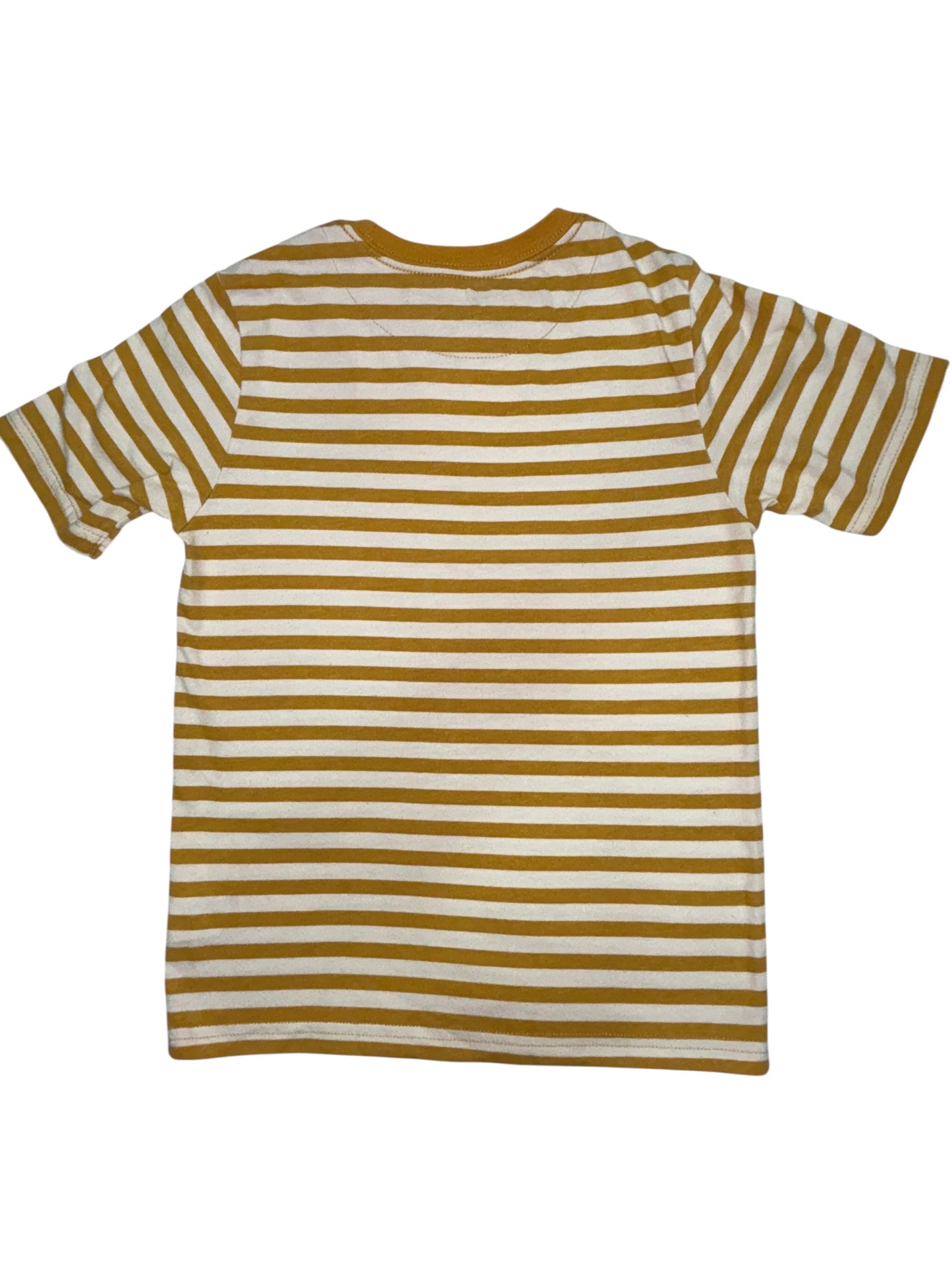 Wonder Nation Boys Mustard Stripe Tee – Size 8