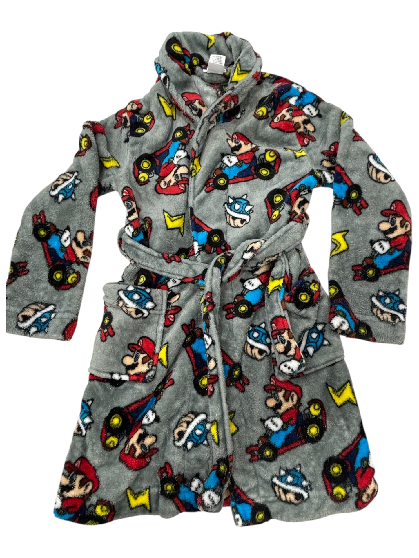 Mario Kart Plush Fleece Robe – Size 8