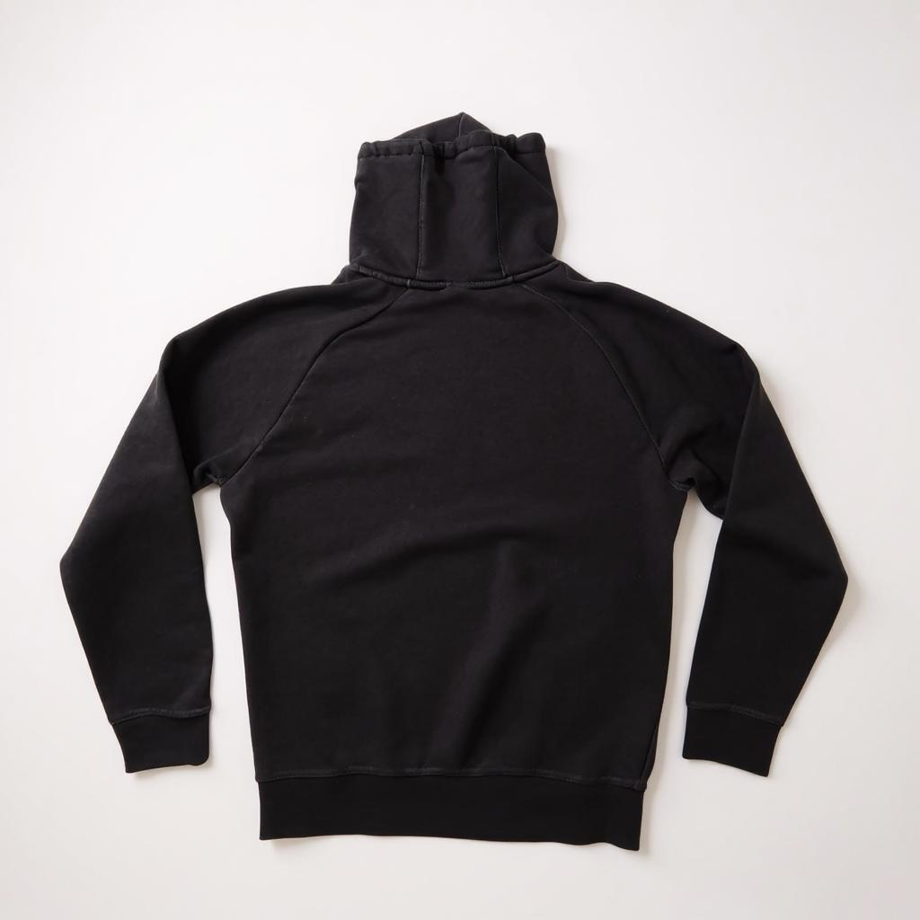 H&M Abstract Graphic High-Neck Hoodie – Size Small