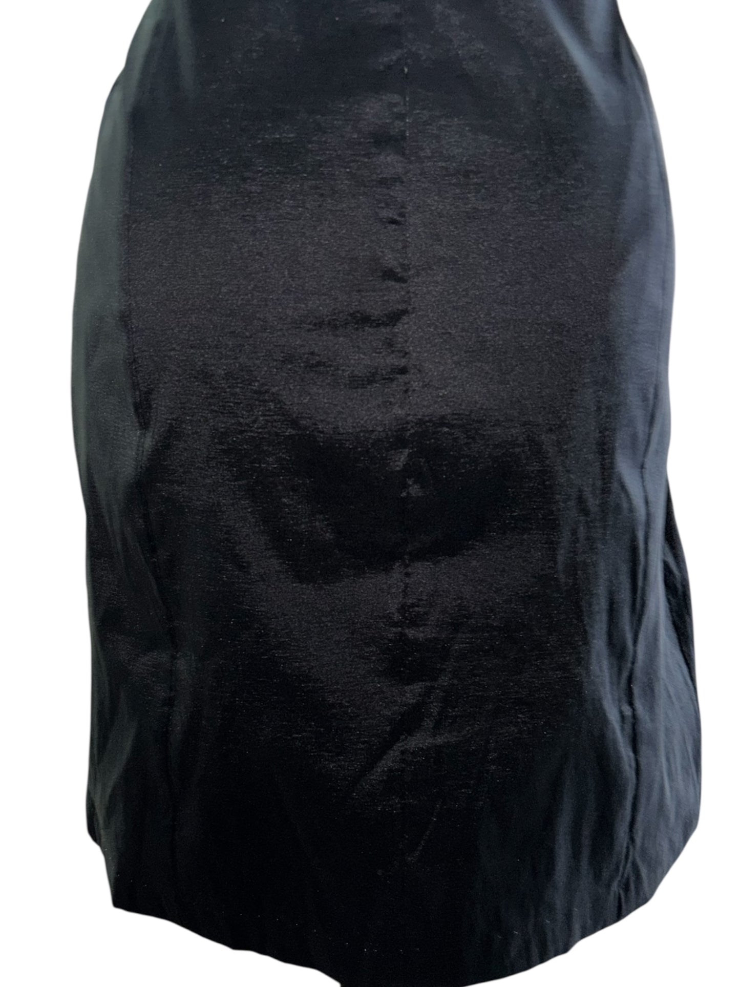 Teal & Black Sheer Ruched Cocktail Dress – Size 2XL