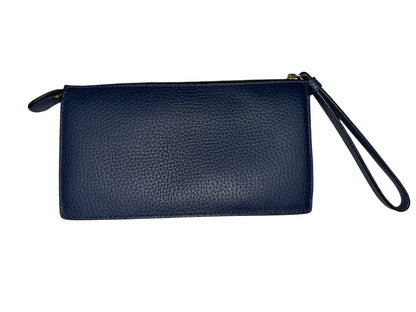 Kate Spade Anderson Street Wristlet Wallet – Navy with Black Bead Embellishments