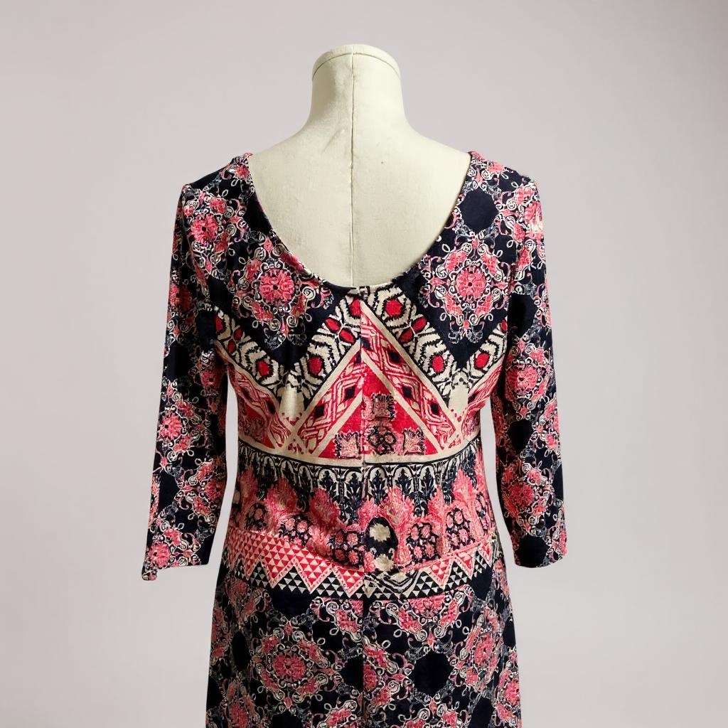 Boho Mosaic Print Maxi Dress – Xhilaration (Size L)