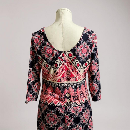 Boho Mosaic Print Maxi Dress – Xhilaration (Size L)