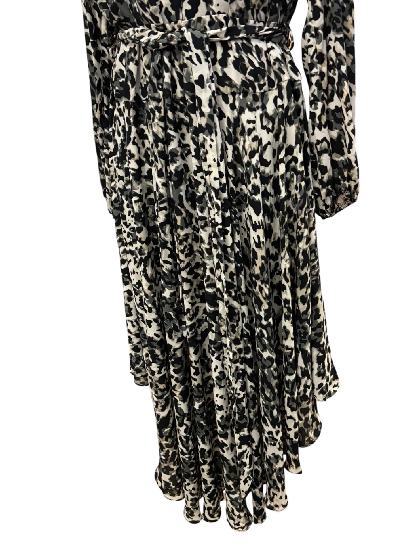 Vince Camuto Leopard Print Chiffon Midi Dress – 2X – Fierce & Flowing