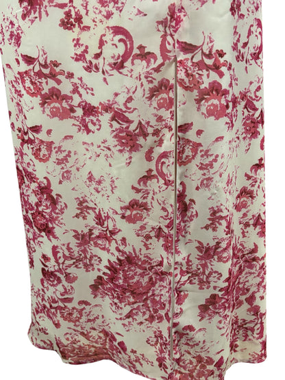 Chelsea28 Ruched Midi Dress – XXL – Rosy Toile Romance