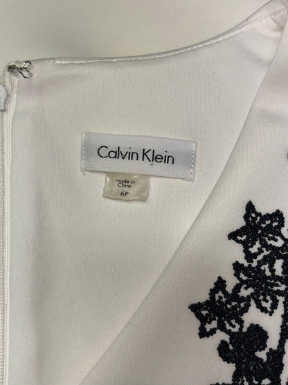 Calvin Klein Ivory Sheath Dress – Size 6P