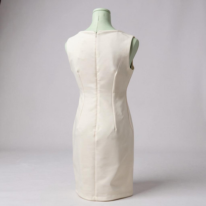 Calvin Klein Ivory Sheath Dress – Size 6P