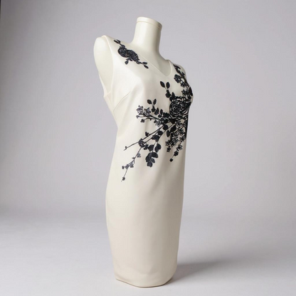Calvin Klein Ivory Sheath Dress – Size 6P