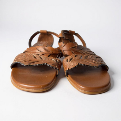Brighton Nature Leather Sandals – Size 6.5M