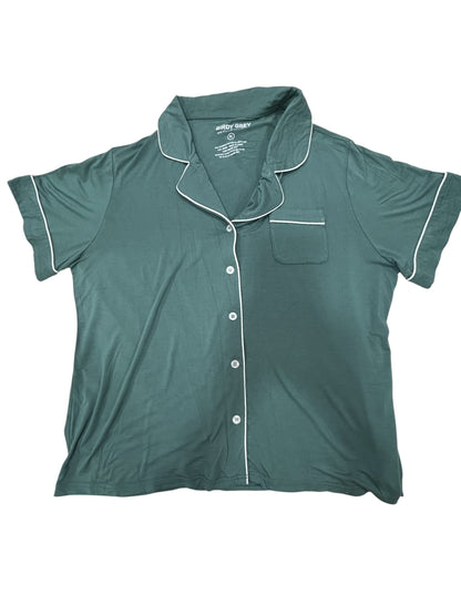 Birdy Grey Women’s Bamboo Pajama Set – Forest Green (XL)