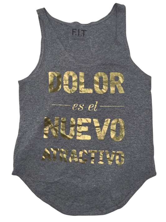 F.I.T “Dolor es el Nuevo Atractivo” Tank – Size M