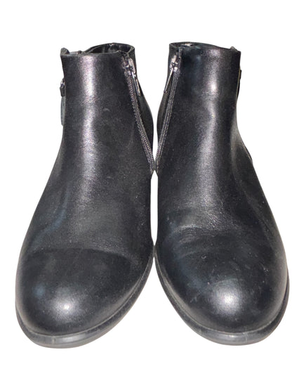 ECCO Black Leather Ankle Booties (Size EU 36 US 5.5)