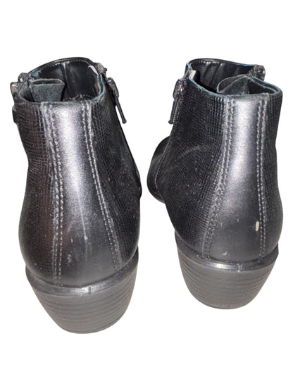 ECCO Black Leather Ankle Booties (Size EU 36 US 5.5)