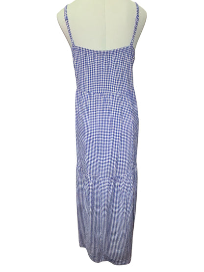Old Navy Blue Gingham Cami Mani Dress – Size XL