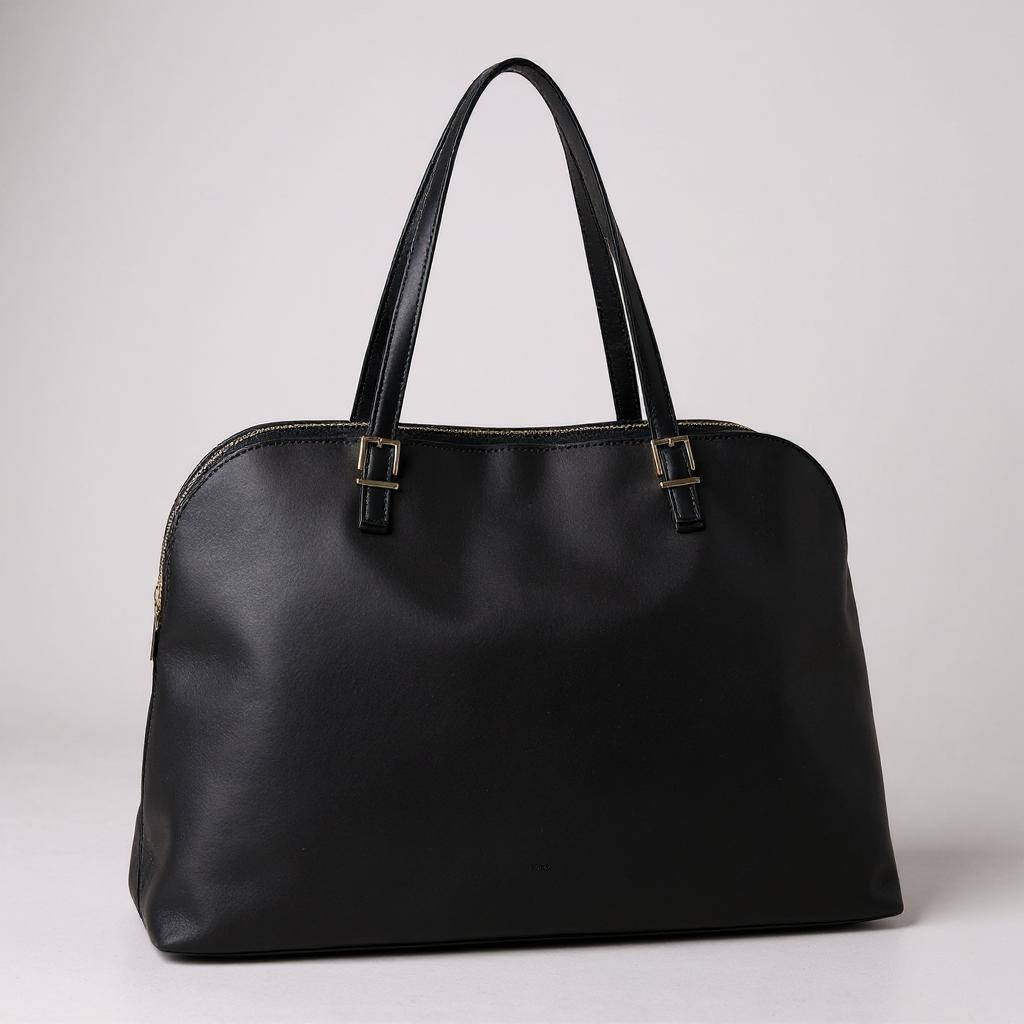 Kate Spade New York Black Nylon Zip Tote