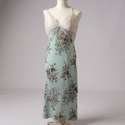 INC International Concepts Intimates Lace & Floral Nightgown – Size Large