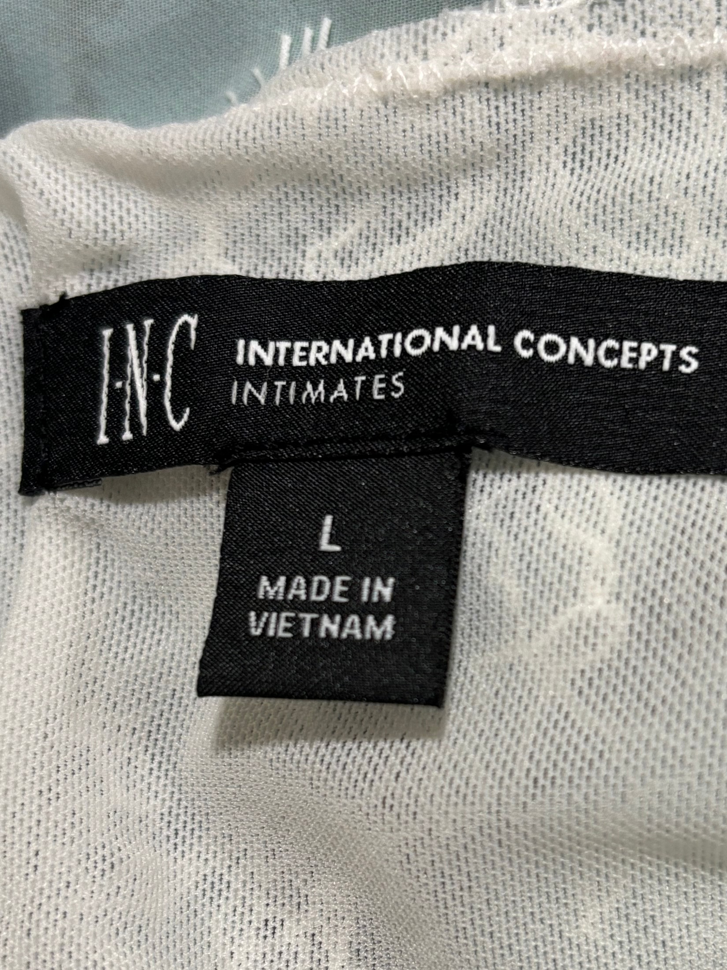 INC International Concepts Intimates Lace & Floral Nightgown – Size Large